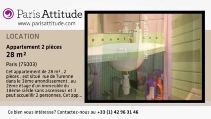 Appartement 1 Chambre à louer - Place des Vosges, Paris - Ref. 6534