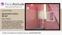 Appartement 1 Chambre à louer - Parc André Citroën, Paris - Ref. 4788
