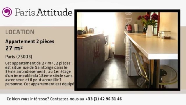 Appartement 1 Chambre à louer - Temple, Paris - Ref. 8510