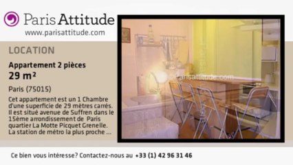 Appartement 1 Chambre à louer - Ecole Militaire/Unesco, Paris - Ref. 1895