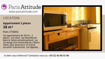 Appartement 1 Chambre à louer - Place Monge, Paris - Ref. 1522