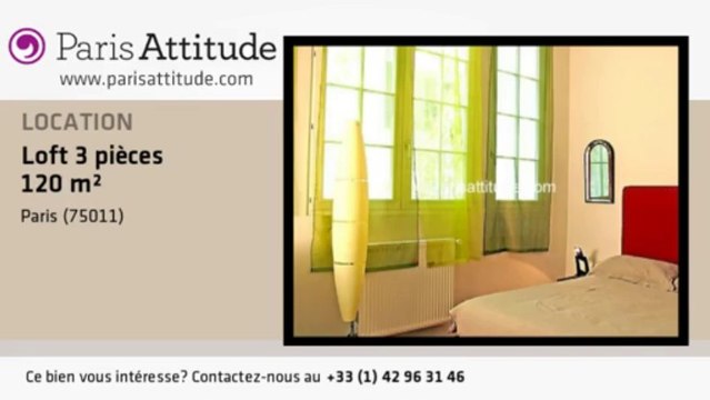 Loft 2 Chambres à louer - Charonne, Paris - Ref. 871