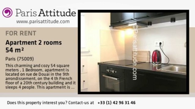 1 Bedroom Apartment for rent - Moulin Rouge/Pigalle, Paris - Ref. 7794