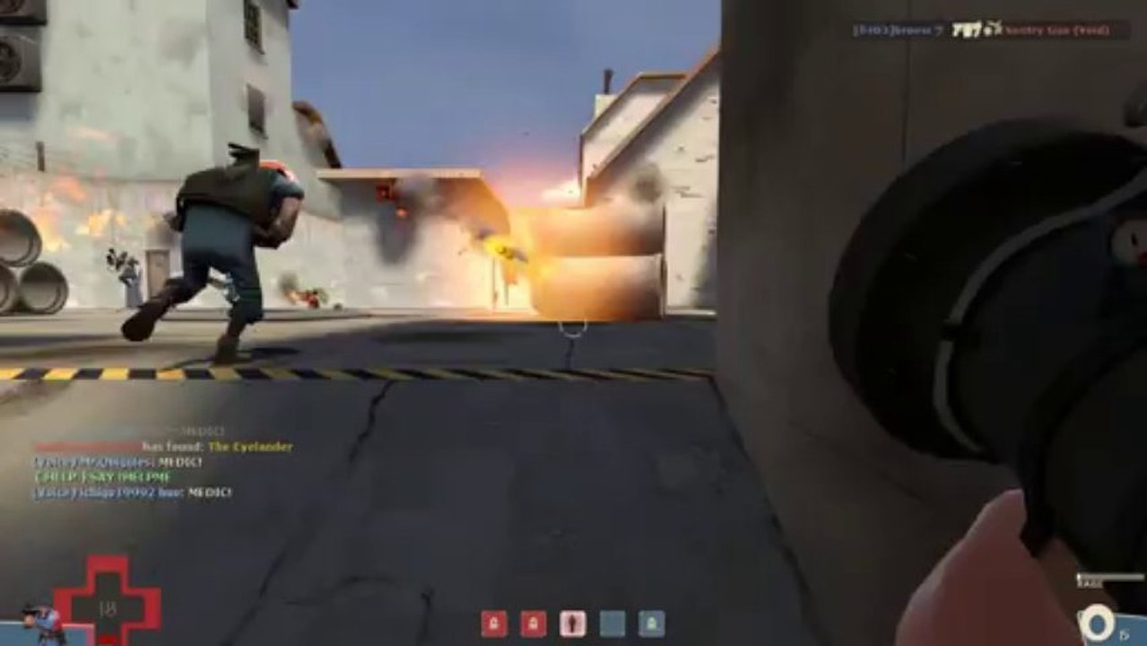 Team Fortress 2 | TF2 | HD Soldier Gameplay, Awesome Flying Sniper, Lazytown | PC