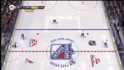 PS3 - NHL 13 - Be A GM - Pre Season Game 3 - New Jersey vs New York Rangers