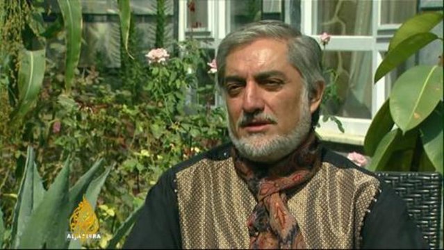 Al Jazeera interview with Afghan presidential candidate