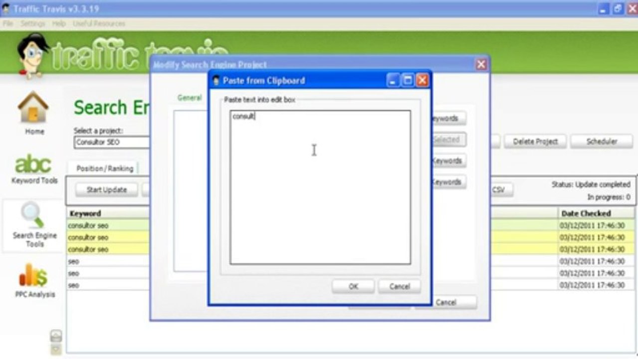 Tutorial Software SEO Traffic Travis - Parte 1