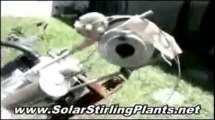 Solar Stirling Plant DIY MAKE YOUR OWN Solar Stirling Plant BUILD Solar Stirling Plant
