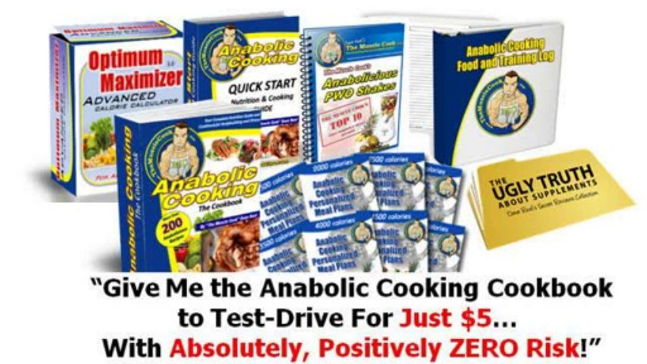 Anabolic Cooking Revealed Anabolic Cooking Only $5