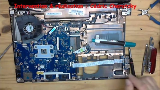 Acer Aspire 5733 - 374G50 démontage