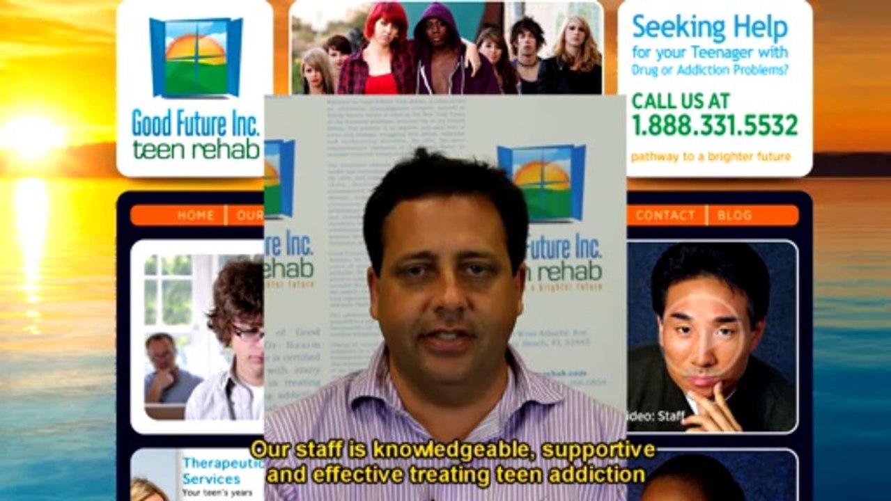 Teen Drug Rehab Center at Good Future provides 24/7 Therapy