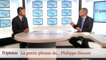 La petite phrase de Philippe Doucet