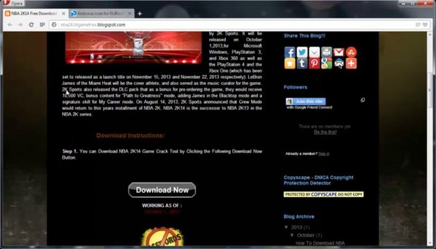 How to Unlock/Install NBA 2K14 Free on Xbox 360 PS3 And PC