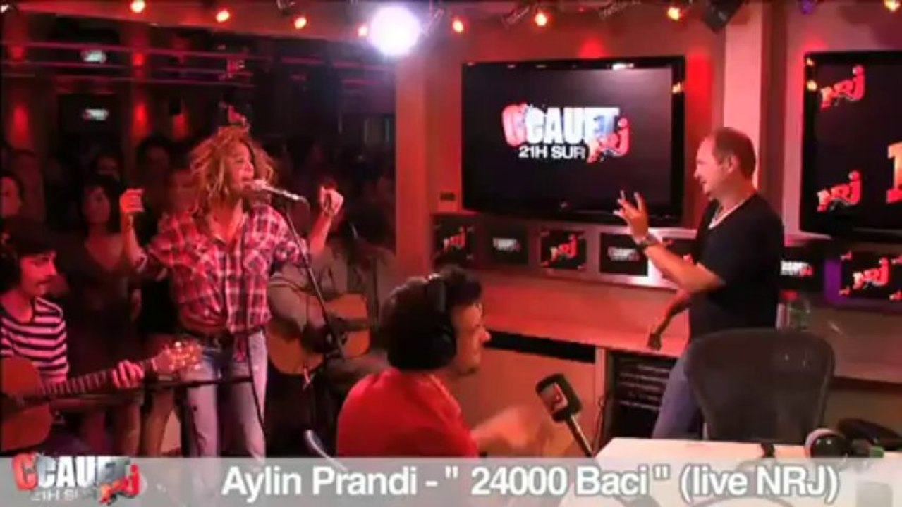 Aylin Prandi - "24000 Baci" - Live - C'Cauet sur NRJ