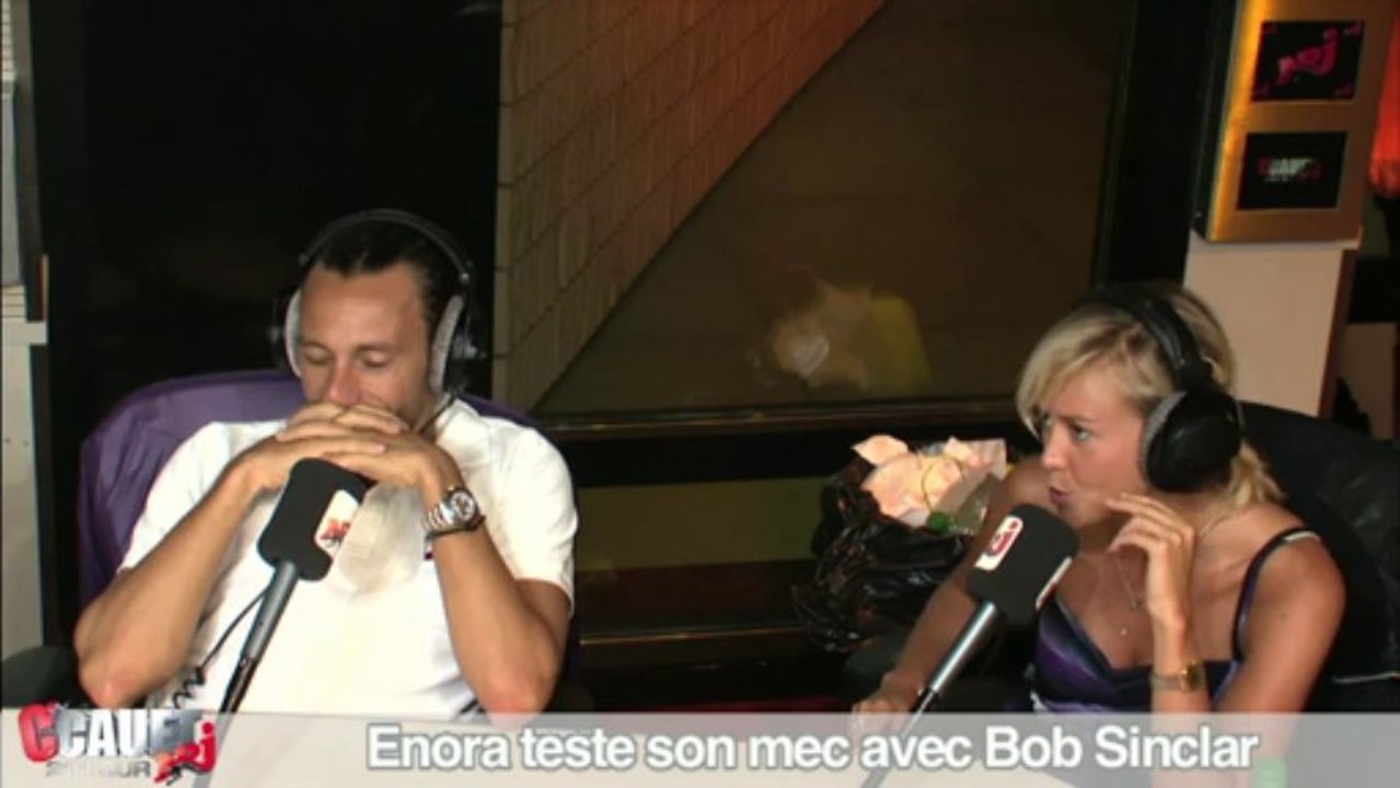 Enora teste son mec avec Bob Sinclar - C'Cauet sur NRJ