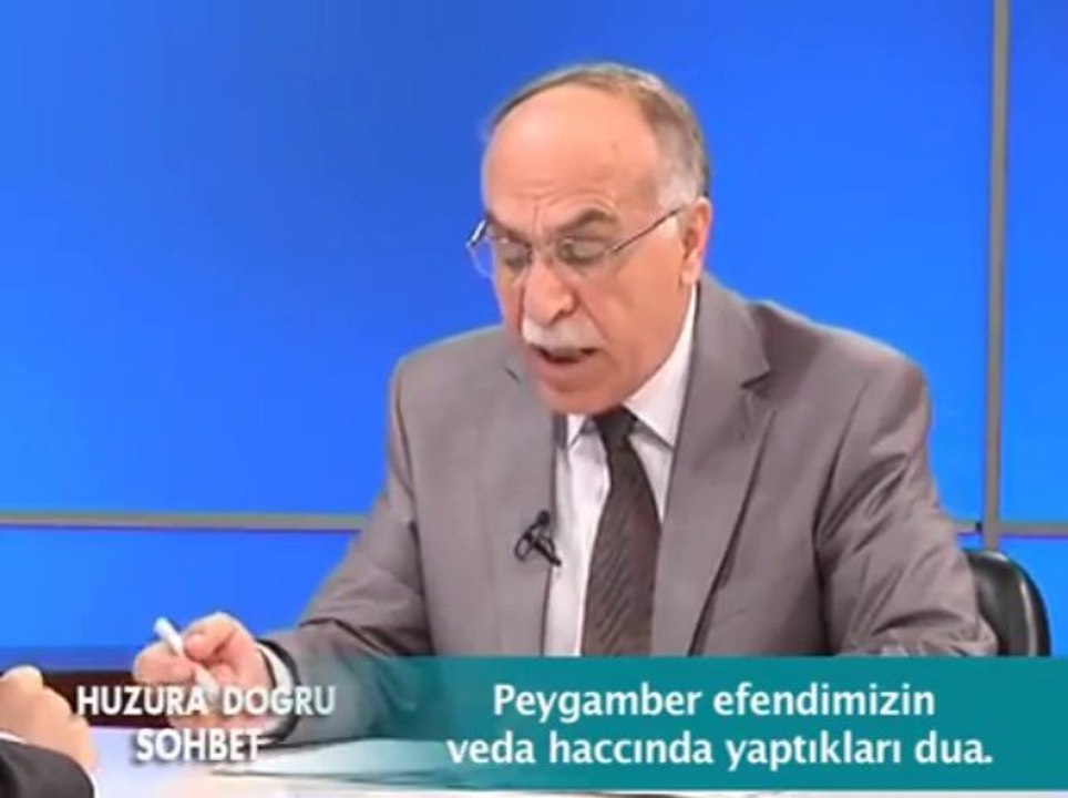 Peygamber Efendimizin Veda Haccında Yaptıkları Dua