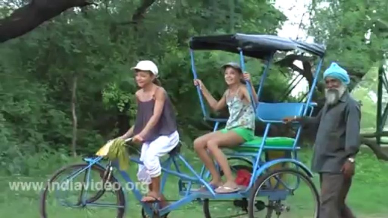 Three wheeler ride in Bharatpur Rajasthan