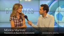 Mónica Martínez, presentadora de Deportes de Intereconomía TV. 1-10-2013