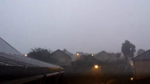 Violents orages à saint-lô