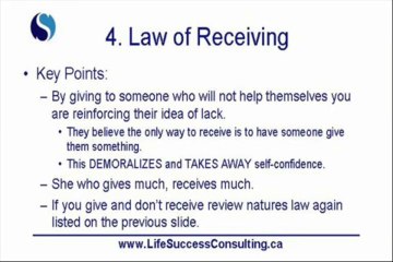 The 11 Forgotten Laws (Part 4) - The Law of Receiving