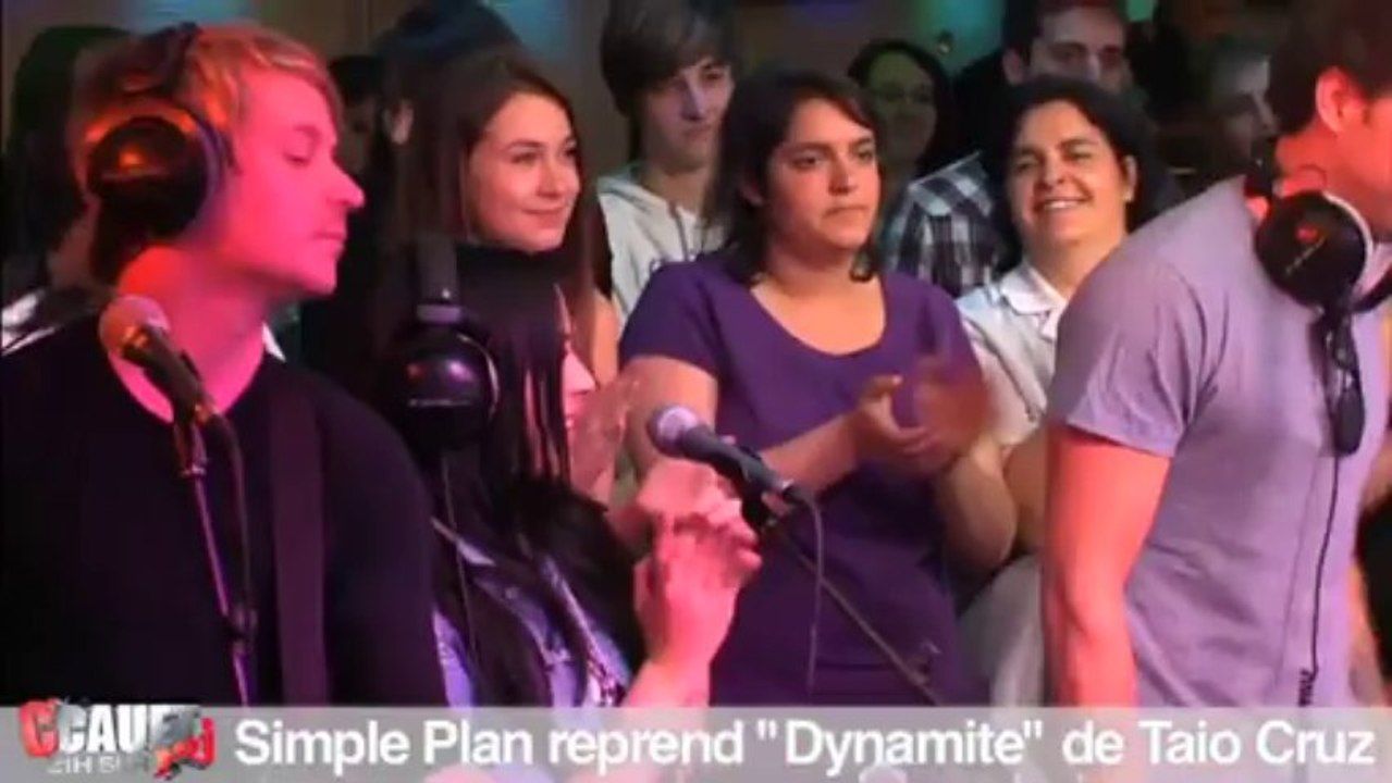 Simple Plan reprend "Dynamite" de Taio Cruz - C'Cauet sur NRJ