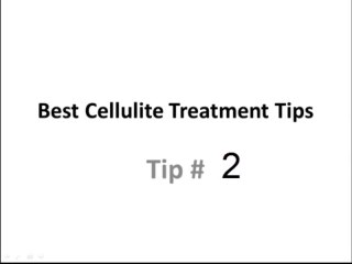 Best cellulite reduction tip 2. Through away all the junk food from the house.