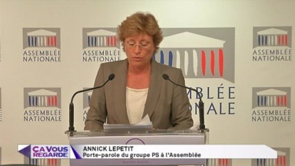 Le projet de loi de finances présenté au groupe socialiste