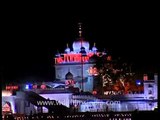 Illuminated Takht Sri Kesgarh Sahib during Khalsa tercentenary celebrations