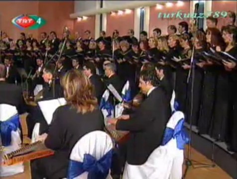 İZMİR DEVLET KLASİK TÜRK MÜZİĞİ KOROSU-Âşıkların eğlencesi ism-i Zâtın yâ Rabbenâ