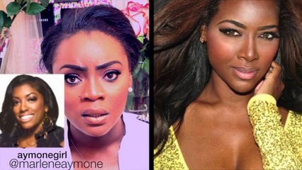 #RHOA Kenya vs Porsha PICK A SIDE ;)