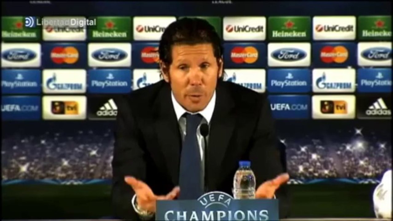 Simeone habla del gol a balón parado de  Arda Turán