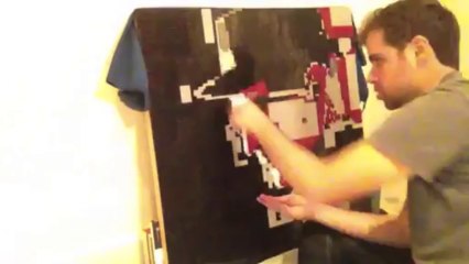 Breaking Bad Inspires LEGO Portrait