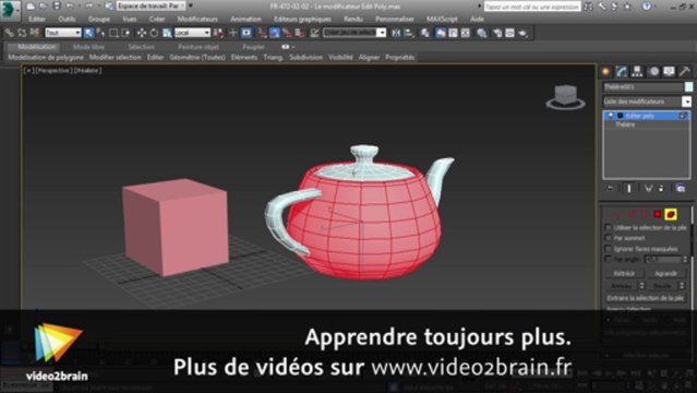 3ds Max 2014 : Le modificateur Edit Poly