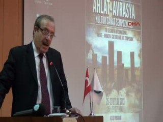 Bitlis'te 'Ahlat-Avrasya Kültür ve Sanat Sempozyumu' Başladı