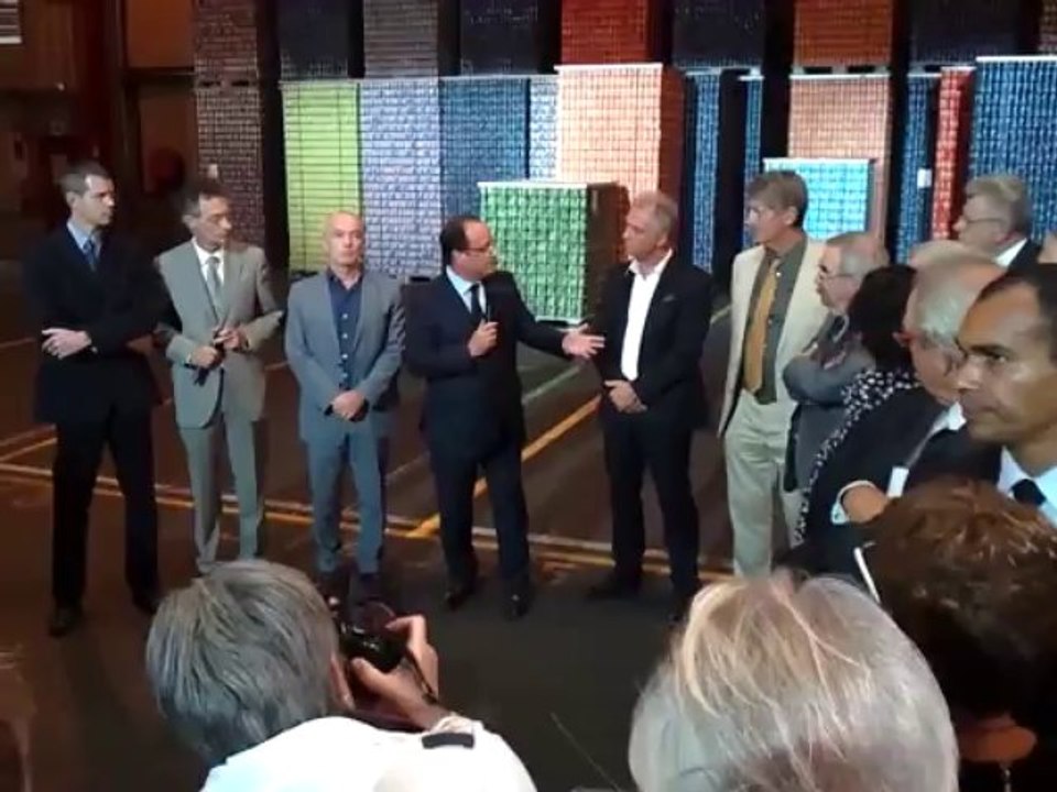 Discours François Hollande - Reconversion industrielle : Bassin de Pompey, un exemple national.