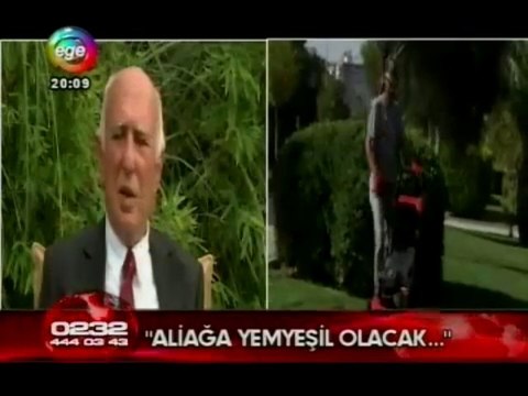 BAŞKAN ÖMER TURGUT OĞUZ'DAN YEŞİL BİR ALİAĞA İÇİN PROJELER