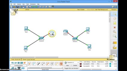 Paket Tracer Router Rip Configuration