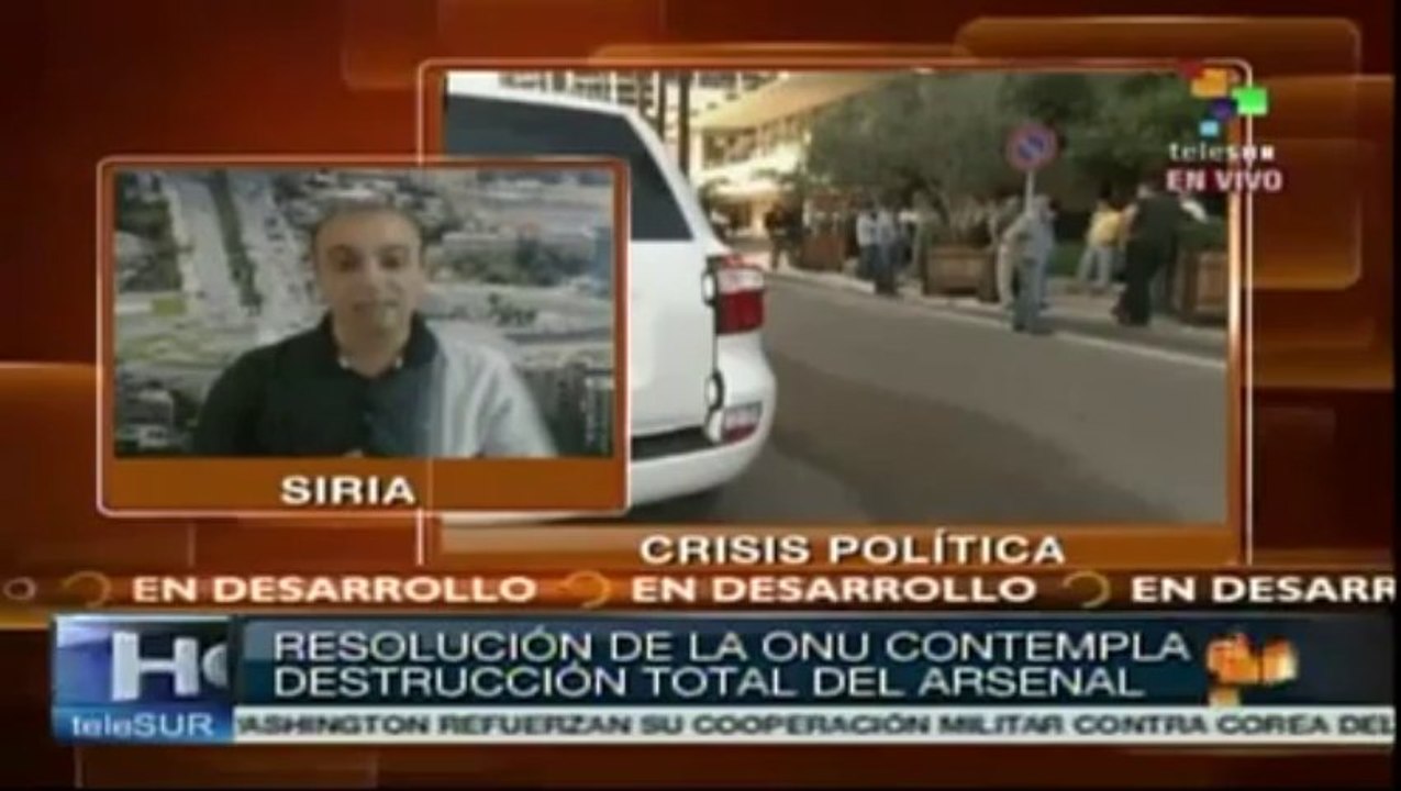 Inspectores de la OPAQ inician labores en Damasco