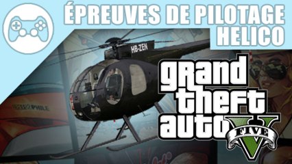 GTA V : Epreuves de pilotage en hélicoptère