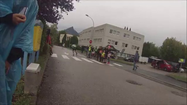 course benjamin (course du challenge Rhone-alpes) roller vitesse