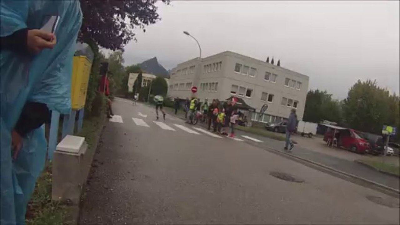 course benjamin (course du challenge Rhone-alpes) roller vitesse