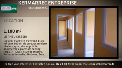 A louer - Activités - LE RHEU (35650) - 1 100m²