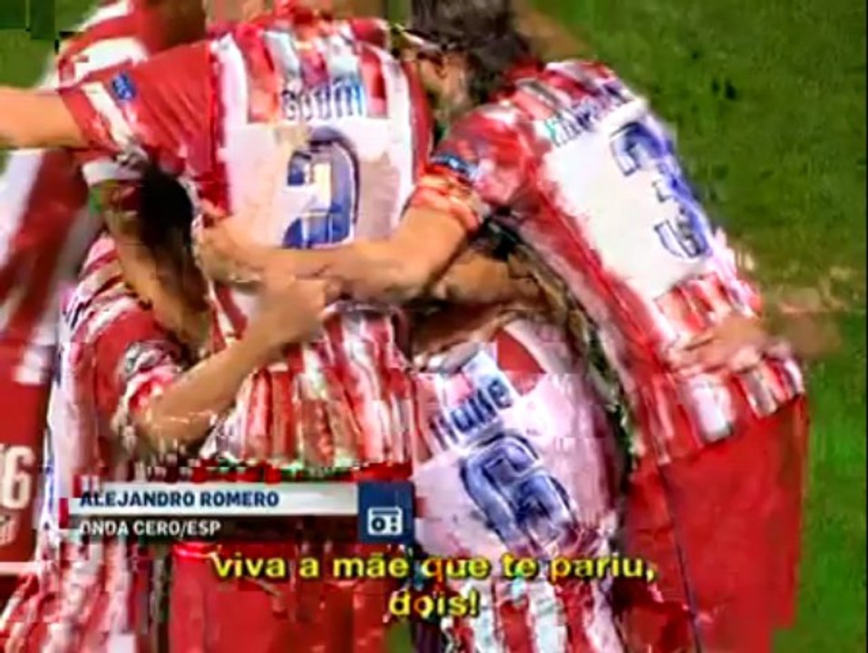 Redação AM: Alejandro Romero vai ao delírio com gol do Atlético de Madri contra o Porto