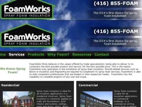 toronto spray foam insulation contractors - foamworks