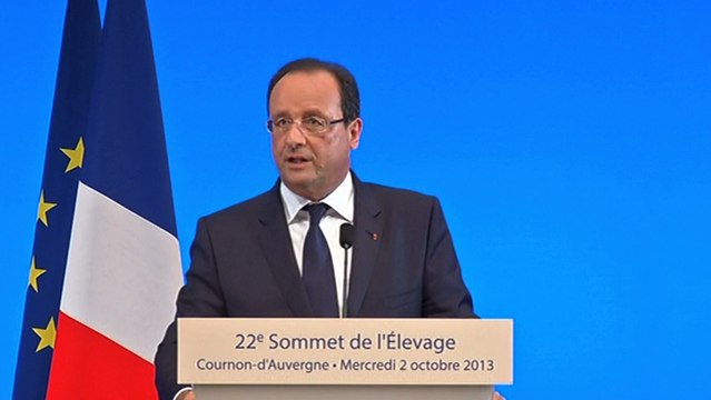 Discours lors du 22ème Sommet de l’Élevage à Cournon d’Auvergne