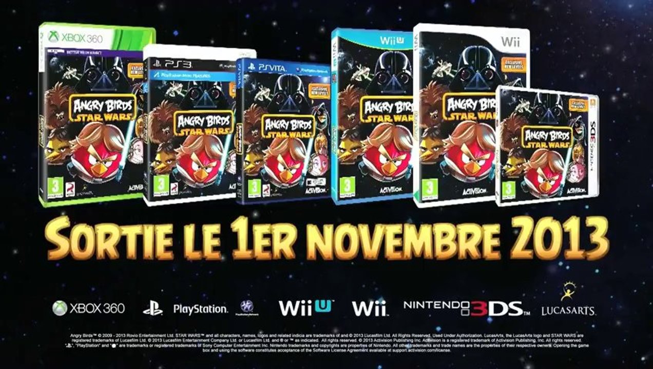 Angry Birds Star Wars - Trailer personnages