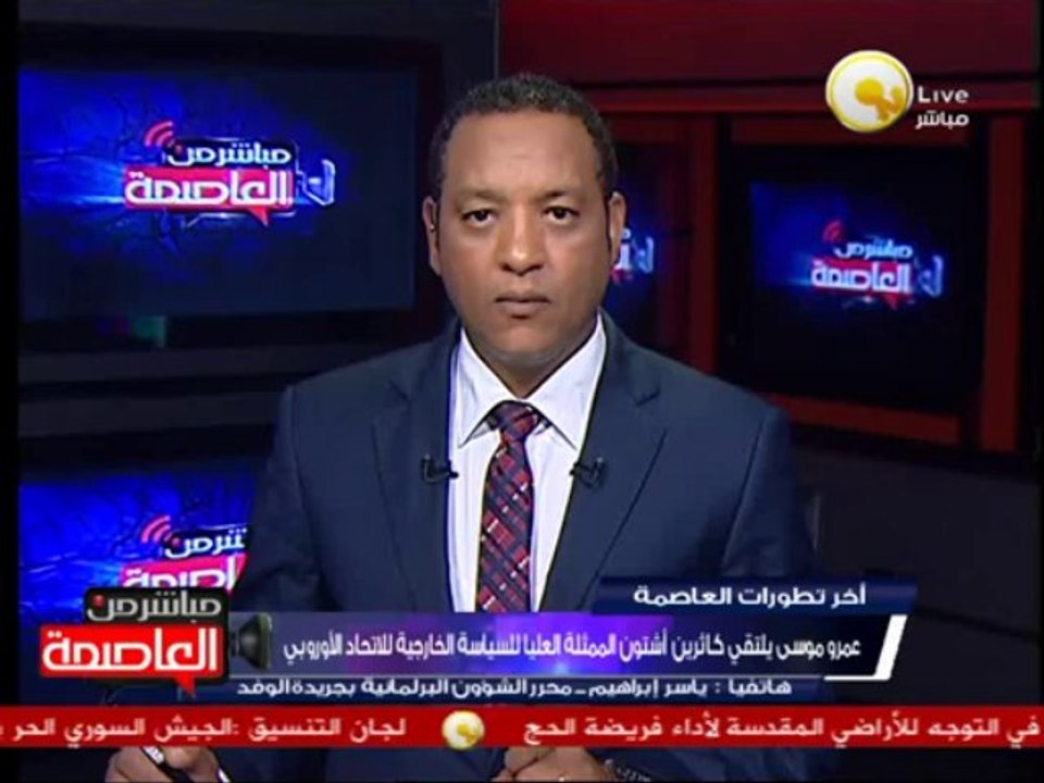 كاترين آشتون تلتقي عمرو موسى بشأن تطورات المشهد السياسي