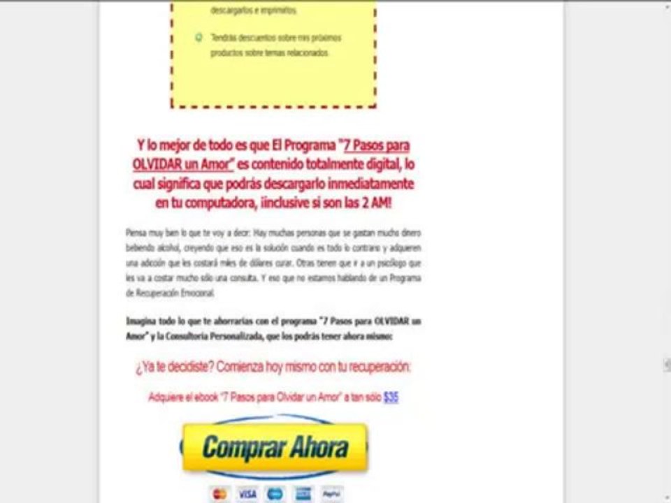 7 Pasos Para Olvidar Un Amor - E-book Novedoso