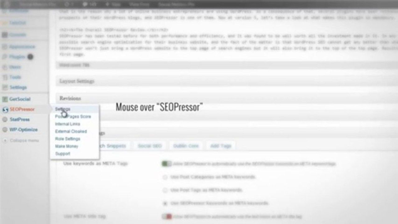 Best WordPress SEO Plugin 2013 - Daniel Tan Brings SEOPressor Version 5