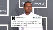 Chris Brown Tweets for Good Cause